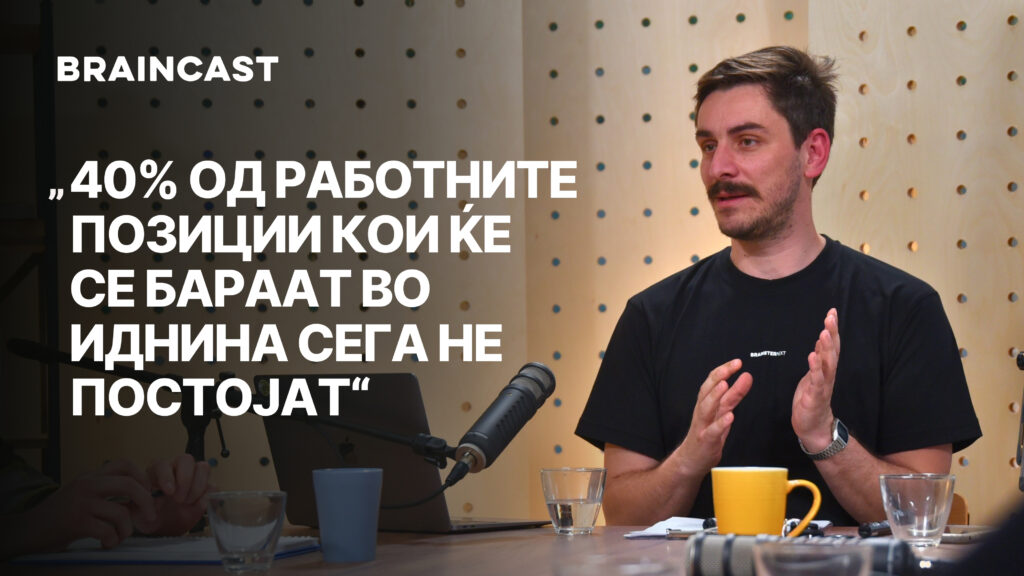 BRAINCAST Q&A so Petar za AI idninata od biznis i karieren aspekt